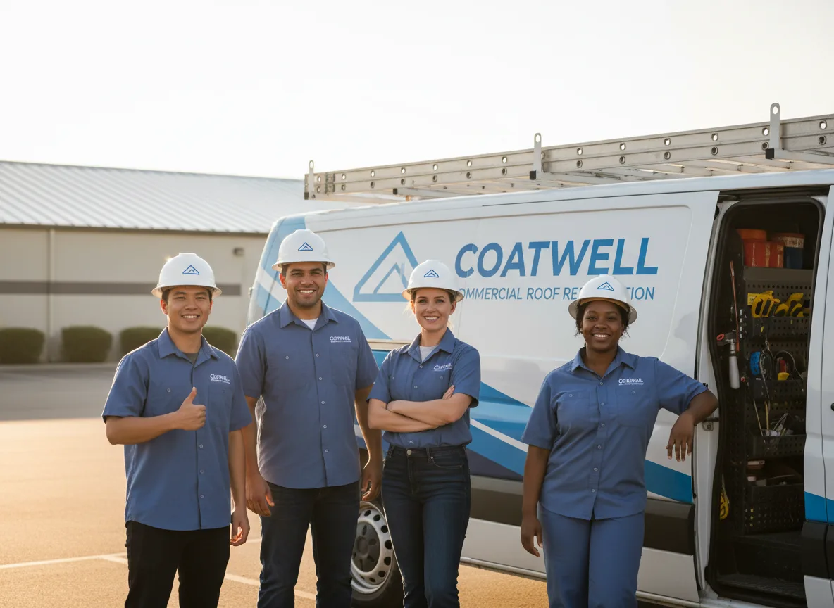 Commercial roof coating company in Montgomery, LA